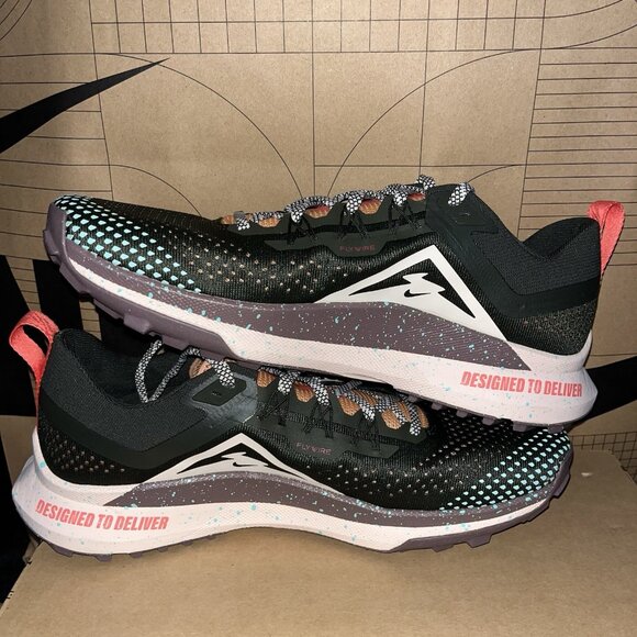 NEW Nike React Pegasus Trail 4 Sequoia Guava DJ6159 300 Mens 10.5, Womens 12 main image 4
